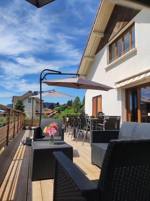 Gite Papillon 6 A14 Personnes - Jacuzzi Gérardmer Εξωτερικό φωτογραφία